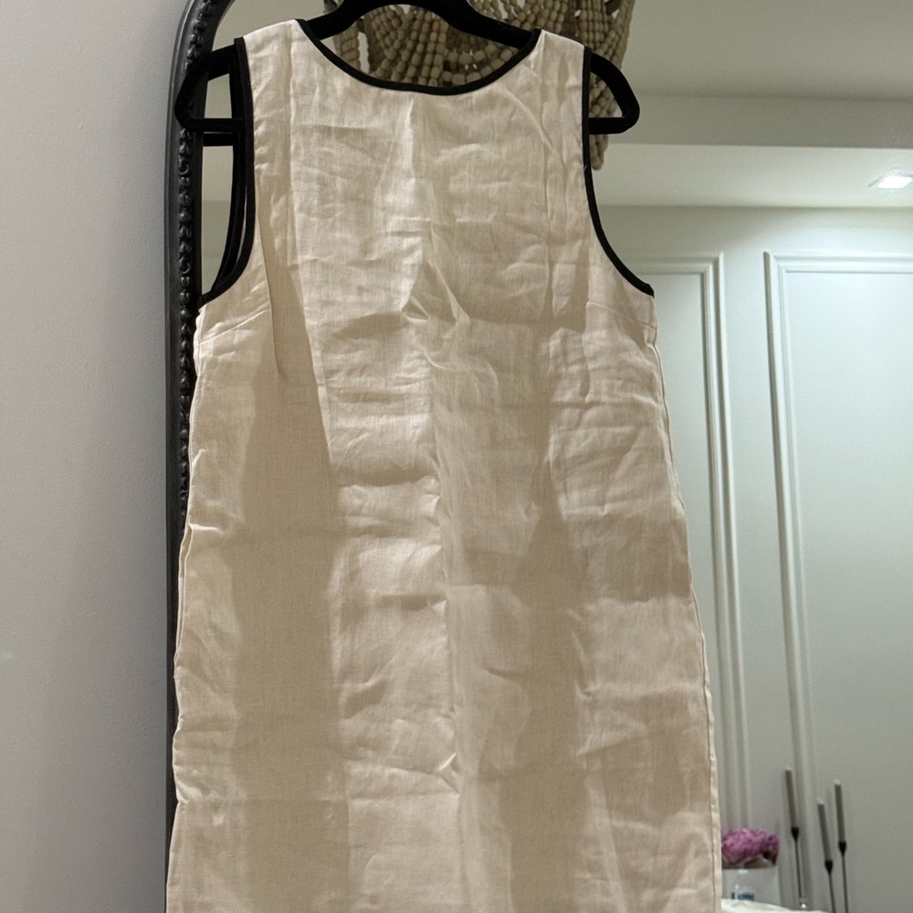 DISSH Cream Sleeveless Mini Dress